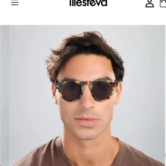 illesteva Leonard Signature Tortoiseshell Sunglasses Illesteva Leonard Sunglasses, Tortoise – Glasswing main image 4
